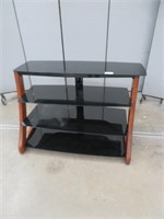 FOUR TIER GLASS TV STAND