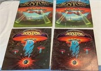 4) Boston Vinyl LP Records