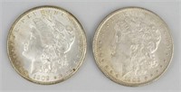 1902-O & 1903 90% Silver Morgan Dollars.