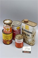 Shell Cans Set of 5