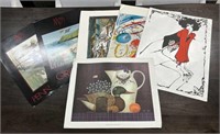 Assortment of Artwork, 6 pieces