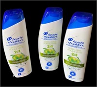 (3) Head & Shoulders 2 in 1 Shampoo