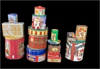 (18) Estate Tin Cans