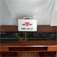 VTG TTC SUBWAY MAP & FIRST AID KIT COLLECTIBLE LOT