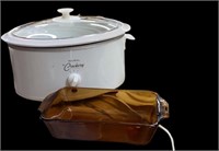 Preowned Crock Pot, Tupperware & Fireking