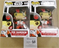 2 Pop Star Wars Poe Dameron Figure