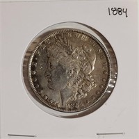 1884 - MORGAN SILVER DOLLAR (11)