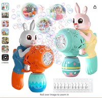 Bubble Guns for Toddlers,2pcs Rabbit Bubble