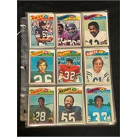 (74) 1977 Topps Football Cards