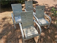 4 Outdoor Chairs - See Pictures