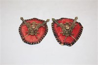 VINTAGE DOUBLE HEADED EAGLE & SWORD COAT OF ARMS