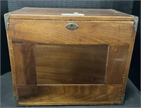 Cased Wooden Jewelry Box.