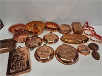 Copper Molds and Bakeware