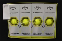 callaway supersoft golf balls (display)