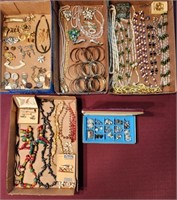 Lots of Vintage Costume Jewelry