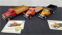 3 Vintage Die-cast Trucks