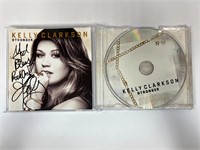 Autograph COA Kelly Clarkson CD Album