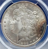 1883-CC $1 PCGS MS 66