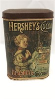 1984 Vintage Hersheys Cocoa Tin *small Dent On One