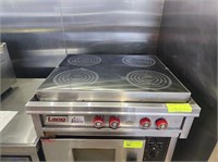LANG ELECTRIC 4 BURNER INDUCTION W CONVECTION OVEN