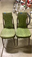 2 vintage chairs