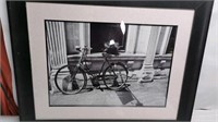 Bicycle Framed Picture Ready to hang