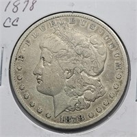 1878 CARSON CITY MORGAN SILVER DOLLAR