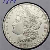 1879 MORGAN SILVER DOLLAR