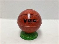 J. Chein Metal Void Basketball Coin Bank