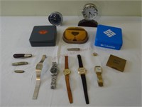 Watches, Clocks, Men's Wallets, etc.