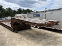 50' Semi Lowboy Trailer with Ramps