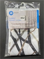 Fabric Shower Curtain, New