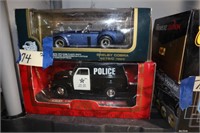 Die Cast Cars '64 Shelby Cobra & '50 Chevy Truck