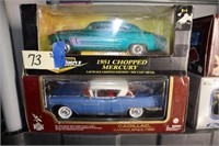 Die Cast Cars '51 Mercury & '58 Cadillac