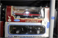 Die Cast Cars '57 Ford Courier & '99 Ford F-150