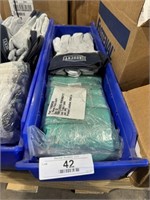 Assorted Gloves Fastenal Stackable Bin, 6"x22" w/