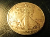 1944 D Walking Liberty Half Dollar