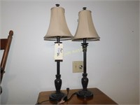 Table Lamps Set of 2 - 28" Tall