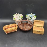 Mini Baskets & Flowers