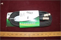 Standard Microphone Cable / 25ft