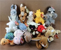 Collection of Vtg TY Beanie Babies