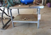 Stainless commercial grade work table