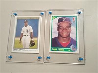 Two Frank Thomas Baseball Cards