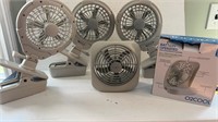Battery Operated Fans 5” Not Tested Need