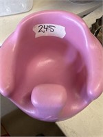 COMES WITH TRAY!Bumbo Chair - Pink Good Condition