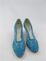 Bobby Matteucci Size 8 1/2" Lace High Heels Shoes