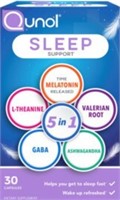 Qunol Sleep Support 5 in 1 Capsules- 30