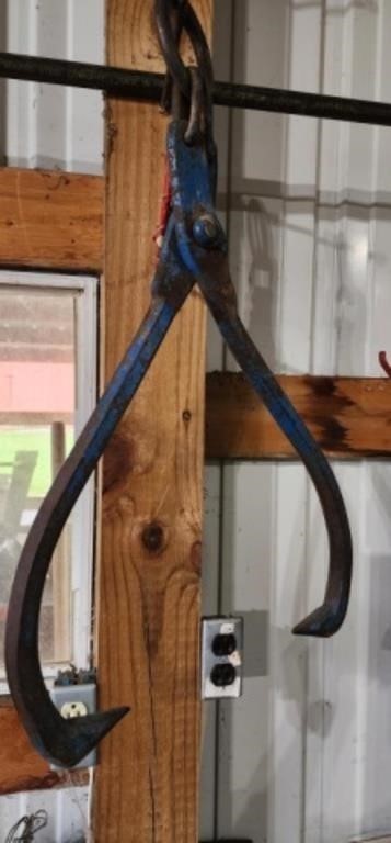 Vintage Log Tongs