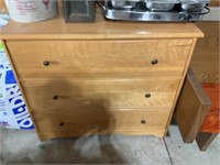 3 Drawer Chest of Drawers 40x34x17