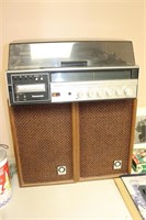 Panasonic Stereo, Turntable, & 8-Track Player w/ V